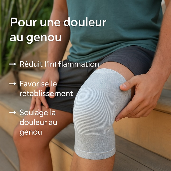 Genouillère en bambou de qualité supérieure